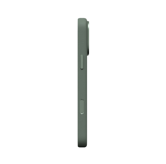 Чехол Magssory Eco Leather Case для iPhone 16 Pro Max, экокожа, с магнитами, совместимые с MagSafe, Хаки