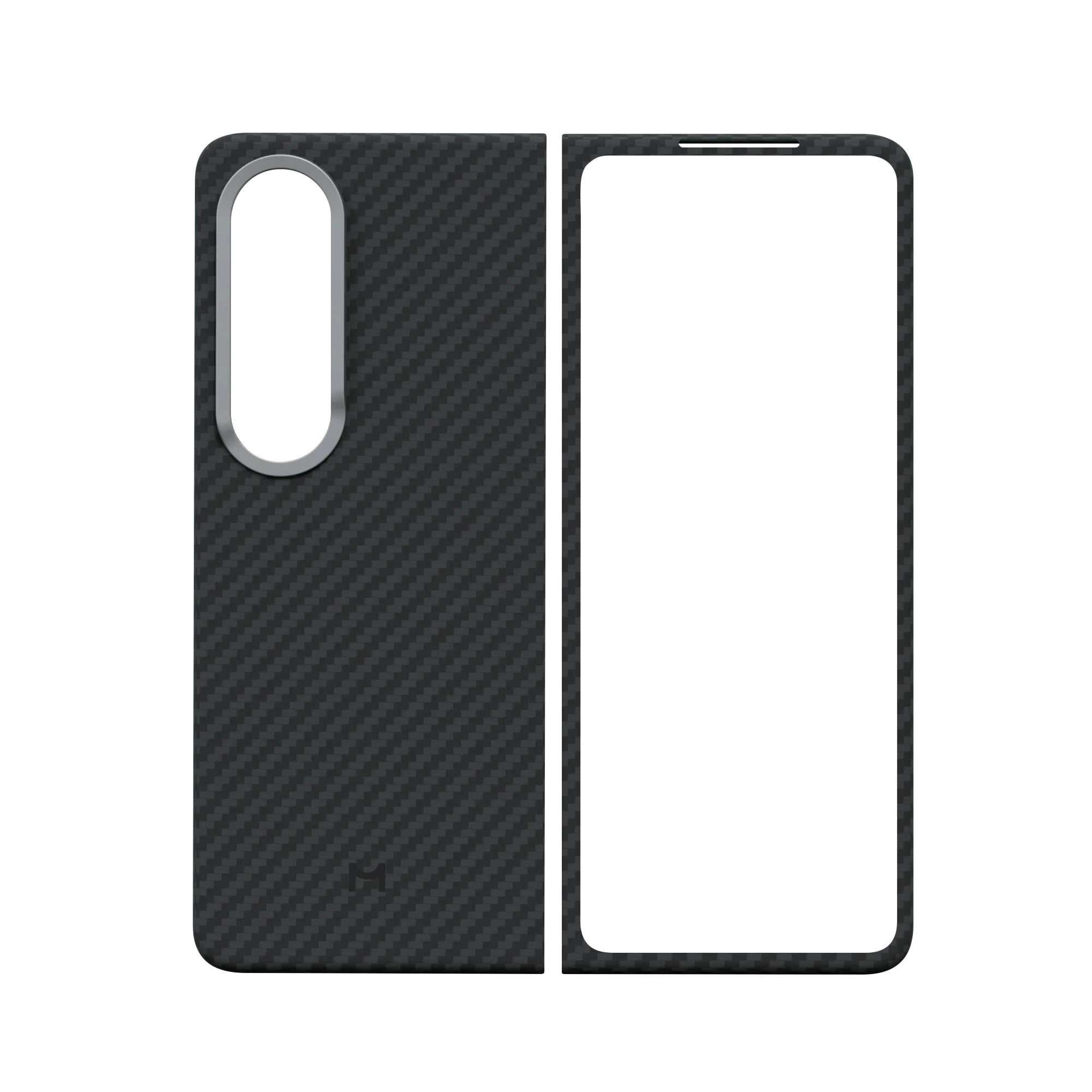 Чехол Magssory для Samsung Galaxy Z Fold4, кевлар (арамид), с магнитами, черный, Черный