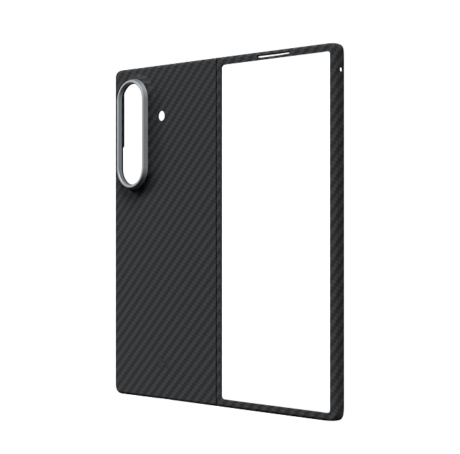 Чехол Magssory Aramid Case  для Samsung Galaxy Z Fold7,  кевлар (арамид), с магнитами, Черный