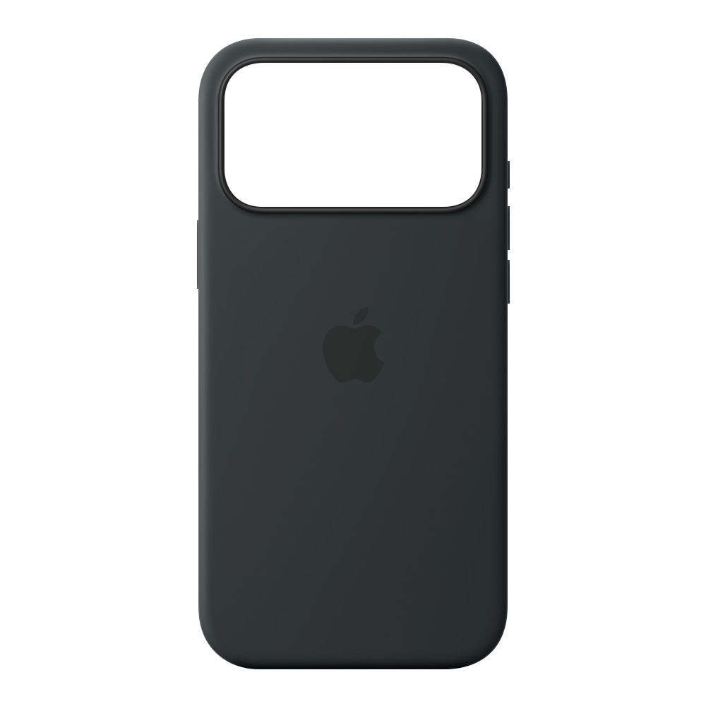 Чехол Apple Silicone Case для iPhone 17 Pro чёрный