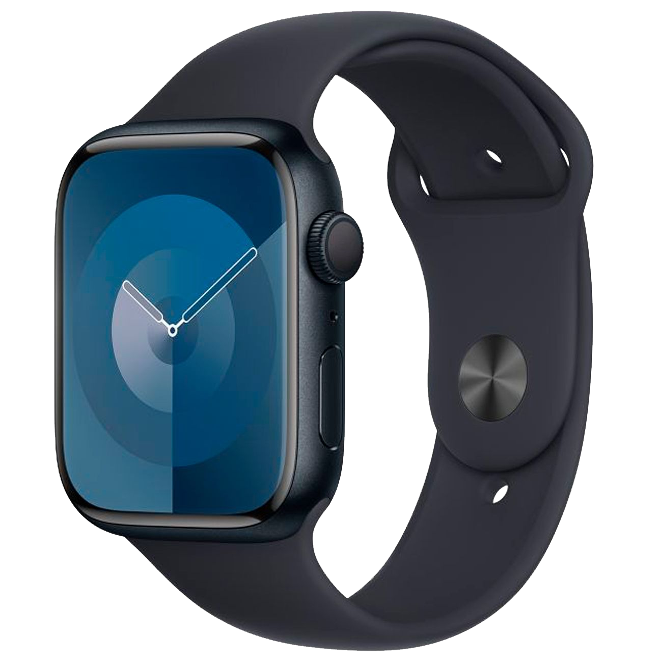 Часы Apple Watch Series 9 GPS 41mm Aluminum Case with Sport Band (Темная ночь) M/L
