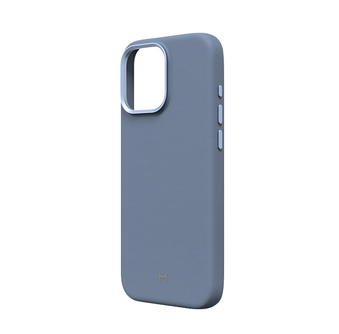 Чехол Magssory Eco Leather Case для iPhone 16 Pro Max, экокожа, с магнитами, совместимые с MagSafe, Кобальт