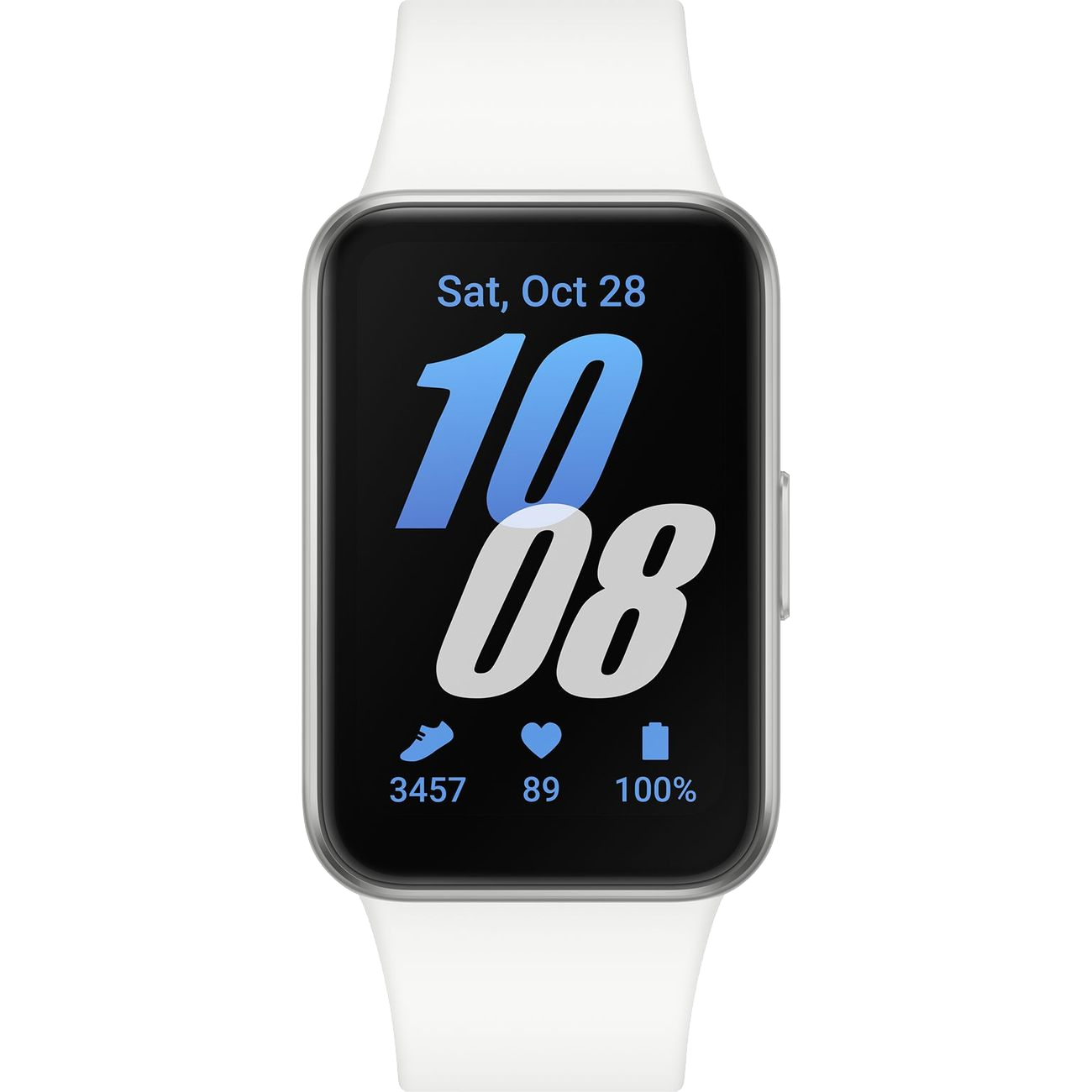 Умные часы Samsung Galaxy Fit 3 AMOLED 1.6" (Серебряный) M/L