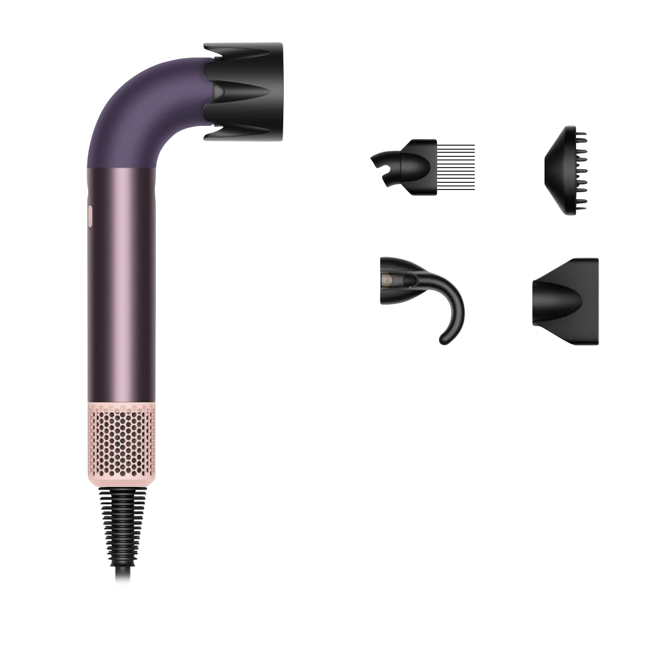 Фен Dyson HD17 Supersonic r Straight+Wavy (Jasper Plum) (2025)