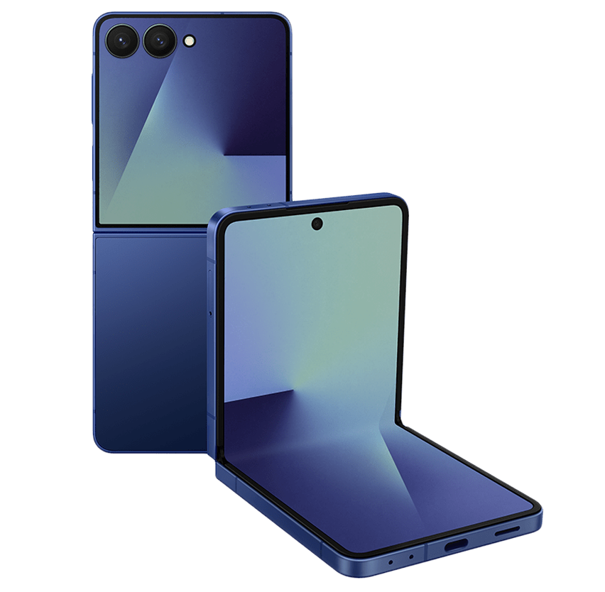 Смартфон Samsung Galaxy Z Flip7 12 ГБ | 256 ГБ (Синий | Blue Shadow) (Exynos)