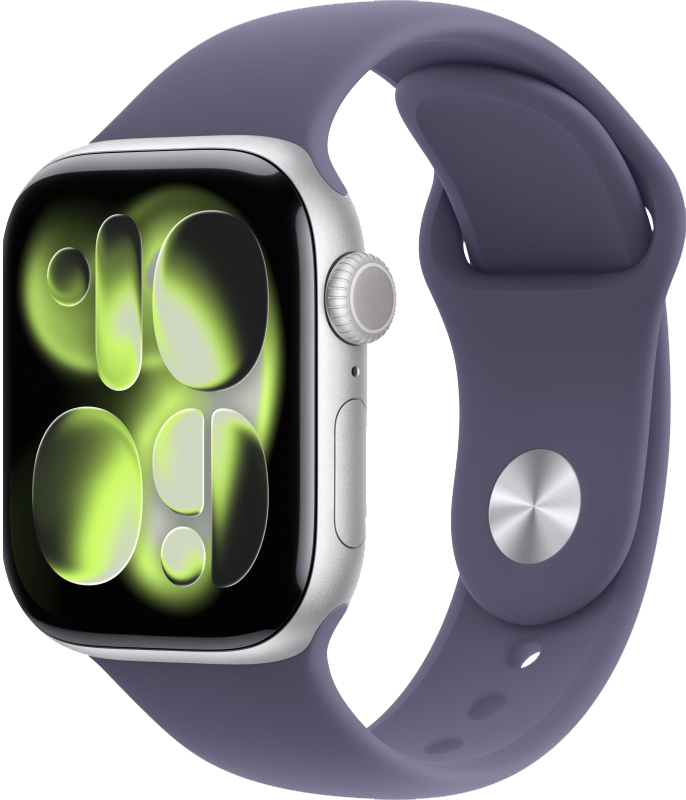 Apple Watch S11 42mm, Silver, Aluminium Case, Sport Band, M/L