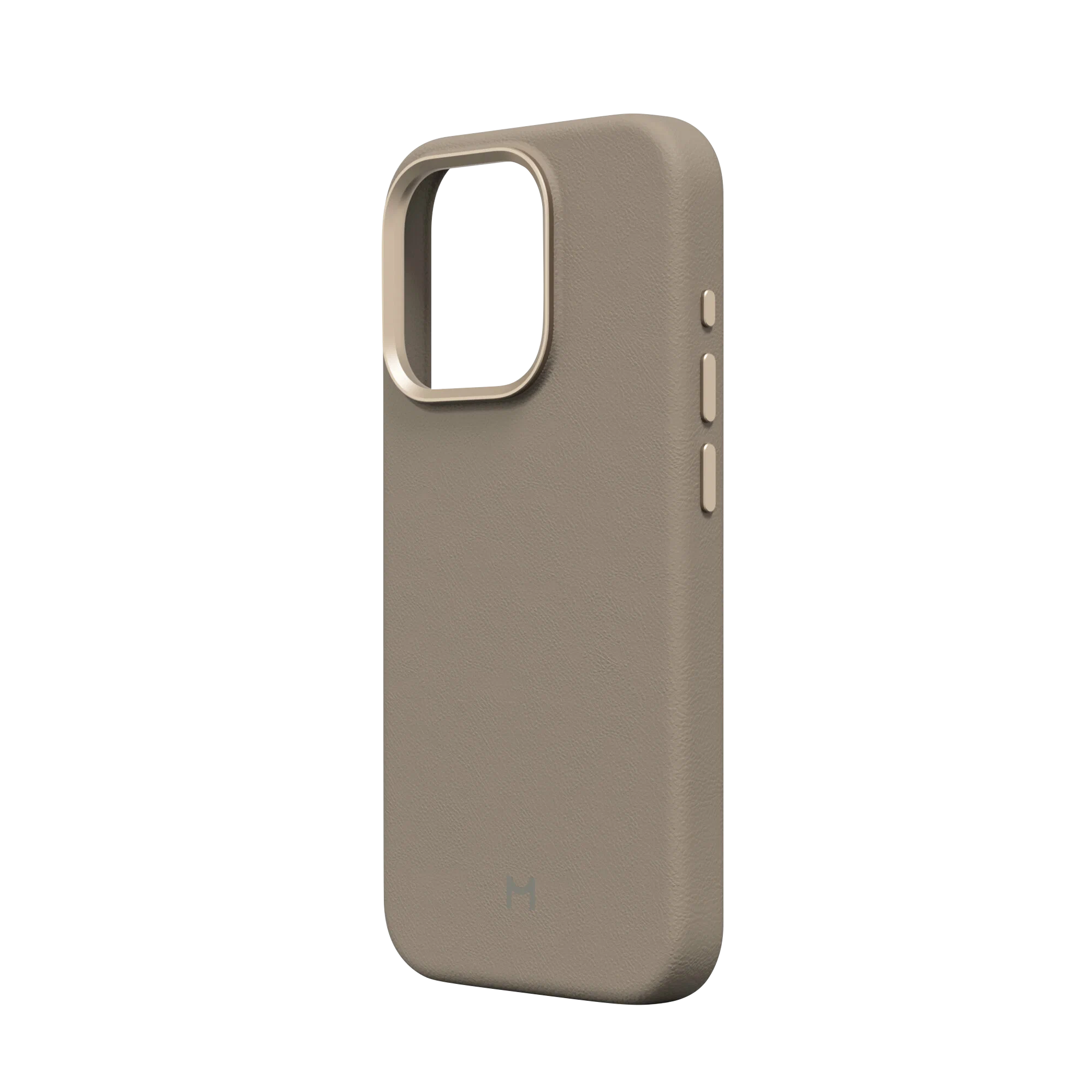 Чехол Magssory Eco Leather Case для iPhone 15 Pro, экокожа, с магнитами, совместимые с MagSafe, Латте