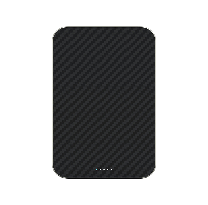 Беспроводной внешний аккумулятор Magssory Pride Pro 10K Magnetic Power Bank, с поддержкой Qi2, Титан