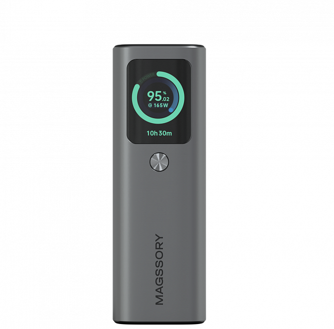 Внешний аккумулятор для ноутбуков Magssory Gear 20K 165W, Миднайт
