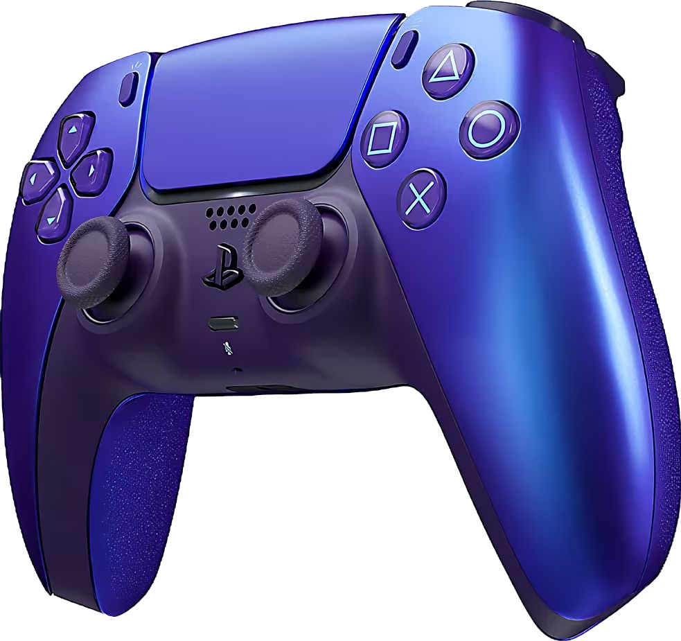 DualSense PS5 Chrome Indigo (индиго хромированный)