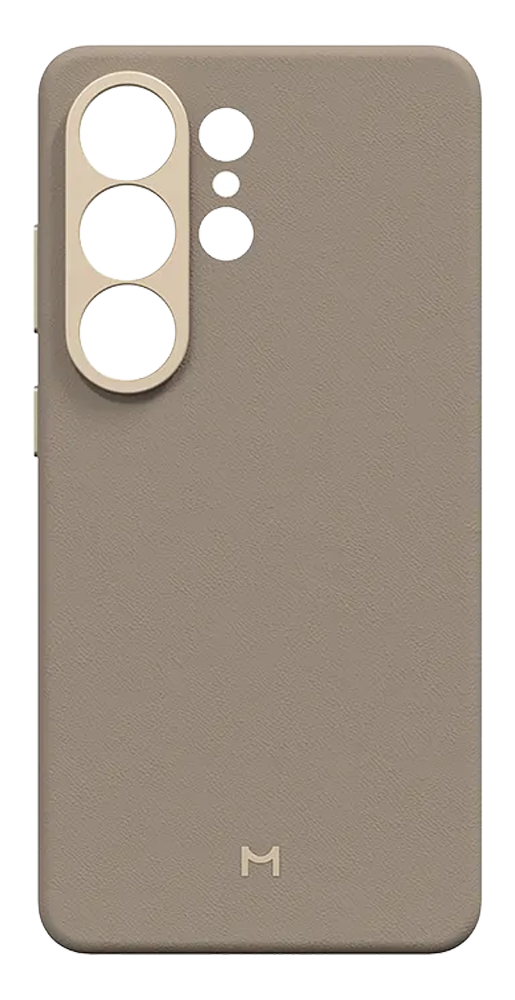 Чехол Magssory Eco Leather Case for Samsung Galaxy S26 Ultra, экокожа, с магнитами, совместимые с MagSafe, Айвори