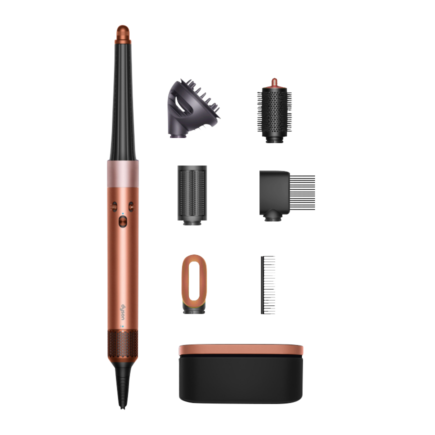 Стайлер Dyson HS08 Hairstyler Airwrap i.d. Curly+Coily (Amber Silk) (2025)