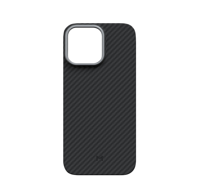 Чехол Magssory для iPhone 16 Pro Max, кевлар (арамид), с магнитами, совместимый с MagSafe, черный, Черный