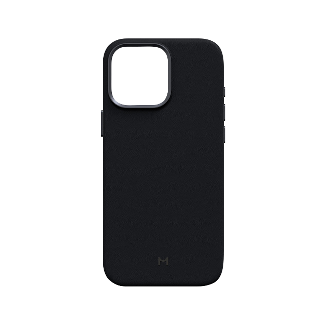 Чехол Magssory Eco Leather Case для iPhone 16 Pro Max, экокожа, с магнитами, совместимые с MagSafe, Миднайт