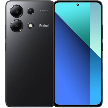 Смартфон Xiaomi Redmi Note 13 4G NFC 8 ГБ + 128 ГБ («Полночный чёрный» | Midnight Black) (версия Global)