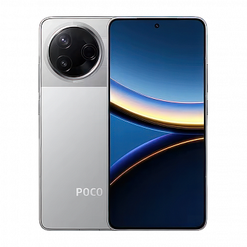 Смартфон Xiaomi Poco F7 Pro 12 ГБ + 256 ГБ (Серебристый | Silver) (версия Global)