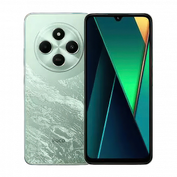 Смартфон Xiaomi POCO C75 8 ГБ + 256 ГБ (Зелёный | Green) (версия Global)