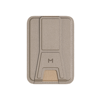 Кошелек-кардхолдер Magssory Duo Magnetic Kickstand Wallet, совместимый с MagSafe, ACL011, латте, Латте