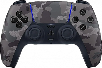 DualSense PS5 Gray Camouflage (серый камуфляж)