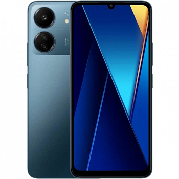 Смартфон Xiaomi POCO C65 8 ГБ + 256 ГБ (Синий | Blue) (версия Global)
