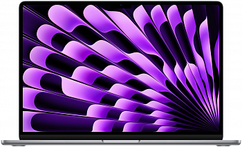 Ноутбук Apple MacBook Air 15" (M2, 16 Gb, 512 Gb SSD) Серый космос (Z18L000B1)