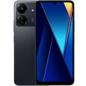 Смартфон Xiaomi POCO C65 6 ГБ + 128 ГБ (Чёрный | Black) (версия Global)